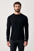 Trussardi sweter męski wełniany granatowy M1508000210N