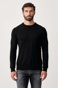 Trussardi sweter męski wełniany czarny M1508000210N