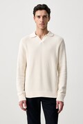 Joop! sweter męski bawełniany beżowy 30104708
