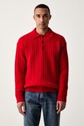 MSGM pulover za muškarce od merino vune crveni 4140MM213.267758