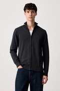 G-Star kardigan męski z bawełną Core refined full zip granatowy D31309-E813