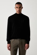 Marc O'Polo sweter męski z dodatkiem wełny czarny 5000011995