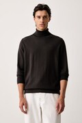 Marc O'Polo sweter męski wełniany brązowy 5000009036