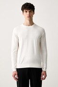 Karl Lagerfeld sweter męski z bawełną beżowy 563300.655000