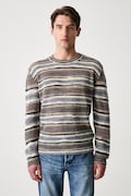 A.P.C. sweter z wełną pull hector multicolor WPABG.H23504