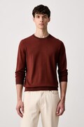 PS Paul Smith sweter męski wełniany brązowy M2R-A058-W22827