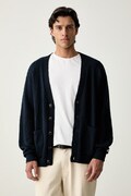 Guess Jeans kardigan pánský bavlněný námořnický modrý M6YR01 Z0864