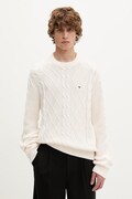 Tommy Jeans sweter męski bawełniany beżowy DM0DM23405