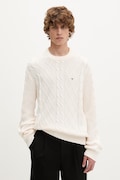 Tommy Jeans sweter męski bawełniany beżowy DM0DM23405