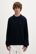 Tommy Jeans sweter męski bawełniany granatowy DM0DM23405