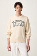 Kenzo pulover pentru bărbați cu lână bej FG65PU8223EW