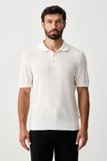 BOSS polo męskie z lyocellem H-Lurazio beżowe 50565506