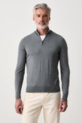 BOSS sweter męski wełniany H-Ebenji szary 50565499
