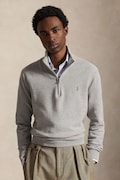Polo Ralph Lauren svetr bavlněný pánský šedý 710B18060