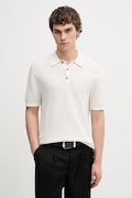 Calvin Klein polo swetrowe męskie bawełniane beżowe LV04LG313G