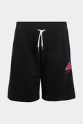 adidas šortky detské s bavlnou čierne regular waist KX4152