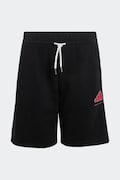 adidas šortky detské s bavlnou čierne regular waist KX4152