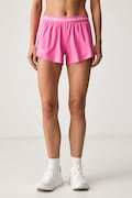 Under Armour szorty sportowe damskie Tech Play różowe high waist 1389882.637