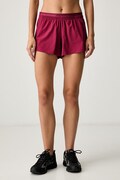 Under Armour szorty sportowe damskie Vanish bordowe high waist 6009965