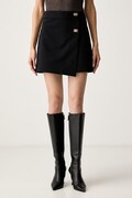 Morgan szorty damskie czarne high waist SHERLOK