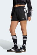 adidas Originals szorty dresowe damskie z bawełną Lace Injection czarne high waist LG4267