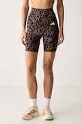 adidas Performance велосипедки жіночі Optime Essentials коричневі high waist KZ2519