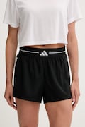 adidas Performance szorty sportowe damskie Hyperglam czarne high waist JX1865
