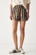 adidas szorty sportowe damskie x Farm Rio brązowe high waist KR0229