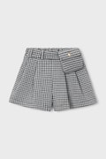 Mayoral шорти-спідниця дитячі чорні regular waist 4908