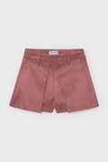 Mayoral бермуди дитячі з імітації замші рожеві regular waist 4228