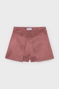 Mayoral бермуди дитячі з імітації замші рожеві regular waist 4228