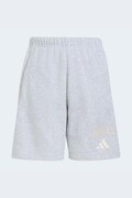 adidas szorty dresowe dziecięce z bawełną szare high waist KS5132