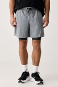 Nike szorty sportowe męskie Unlimited Dri-FIT 2in1 szare regular waist DV9334.084