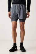 Under Armour szorty sportowe męskie LAUNCH szare regular waist 1382640.025