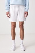 Lacoste szorty dresowe męskie białe regular waist GH0138