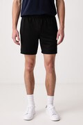 Lacoste szorty dresowe męskie czarne regular waist GH0138