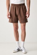 adidas Originals szorty dresowe męskie z bawełną Essentials brązowe KY3125