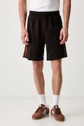 adidas Originals szorty dresowe męskie Firebird brązowe regular waist KS7510