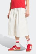 adidas Originals Pleated Jorts шорти бавовняні чоловічі білі regular waist KR9114