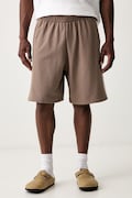 adidas szorty dresowe męskie bawełniane brązowe regular waist KW2382