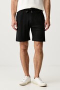 BOSS σορτς lounge ανδρικά με βαμβάκι Structure Shorts μαύρα κανονική 50540581