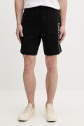 Calvin Klein sportske kratke hlače za muškarce od pamuka crne spušteni struk LV04LG214G
