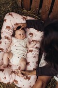 La Millou gnijezdo za bebe s pamukom MOO MEADOW narančasto 156619