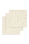 Konges Sløjd Παιδικά βαμβακερά 3 PACK MUSLIN CLOTH GOTS 3-pack μπεζ KS105863