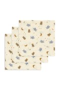 Konges Sløjd Παιδικά βαμβακερά 3 PACK MUSLIN CLOTH GOTS 3-pack μπεζ KS105863