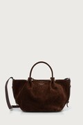 Weekend Max Mara torebka tote damska zamszowa WKARIO brązowa 2625516175