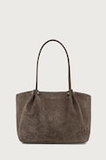 Weekend Max Mara torebka shopper damska zamszowa WKAPESI szara 2625516165