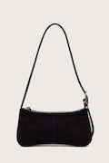 Steve Madden torebka hobo damska z imitacji zamszu Btanzie czarna SM13002294