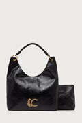 Lola Casademunt tote bag pentru femei cu imitație de piele neagră LF2604026