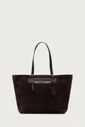 MICHAEL Michael Kors torebka tote damska zamszowa brązowa 30F6ATVT4S
